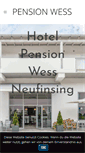 Mobile Screenshot of pension-wess.de